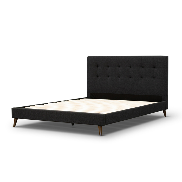 Yulara Charcoal Double Bed