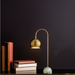 Boutique Down Lamp Gold Brass Marble Base Table Lamp - Shopica Pty Ltd