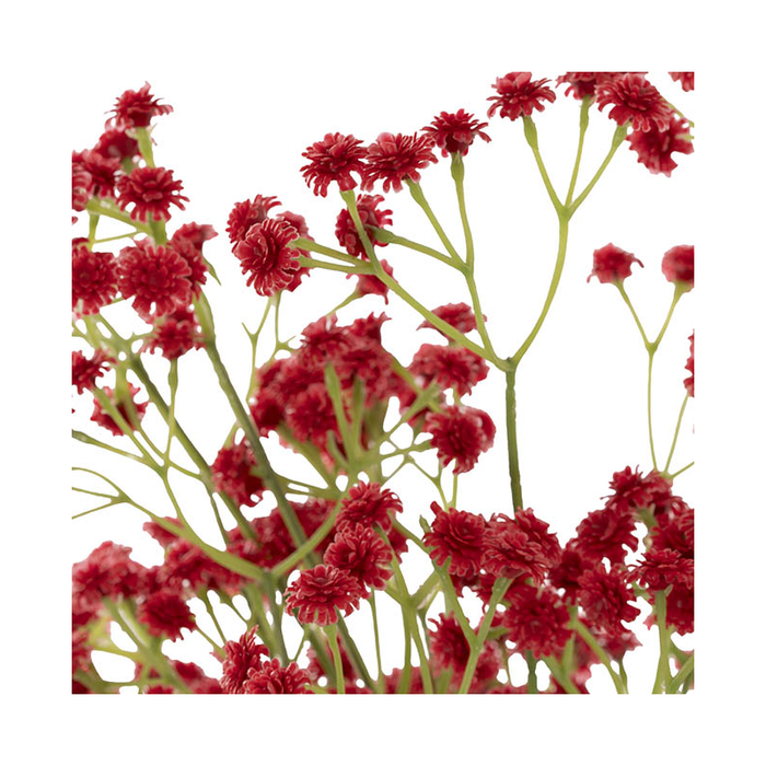 Gypsophila Baby's Breath Bunch In Romantic Red