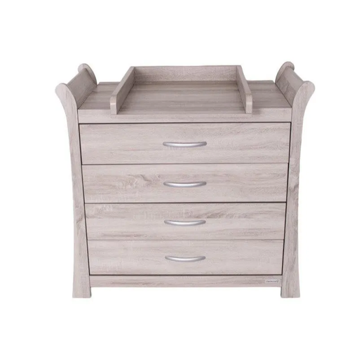 Elegant Love N Care Noble Chest Ash designed for a modern and serene nursery setting