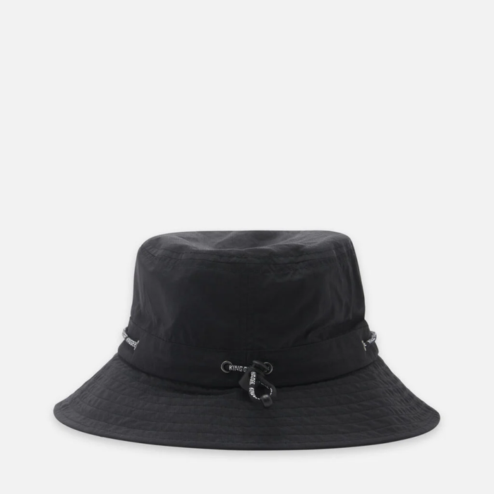 King Gee Trademark Adjustable Cord Bucket Hat UPF50+