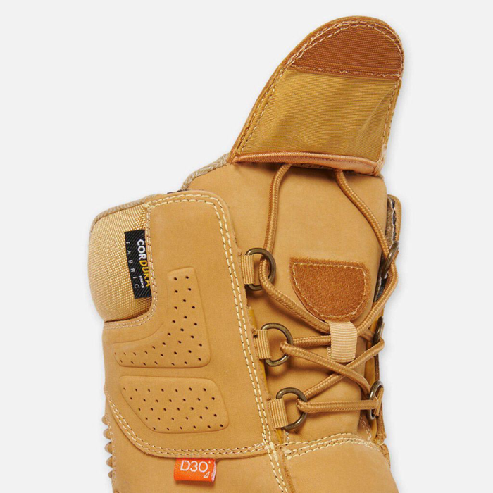 King Gee Steel Cap Bennu Safety Toe Rigger Work Boots - Wheat Colour