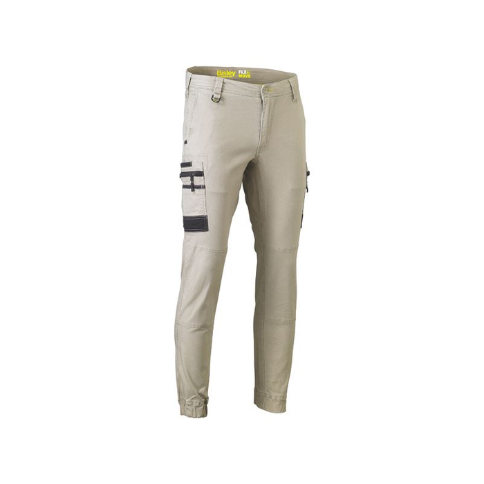 Bisley Flex And Move Stretch Cargo Cuffed Pants