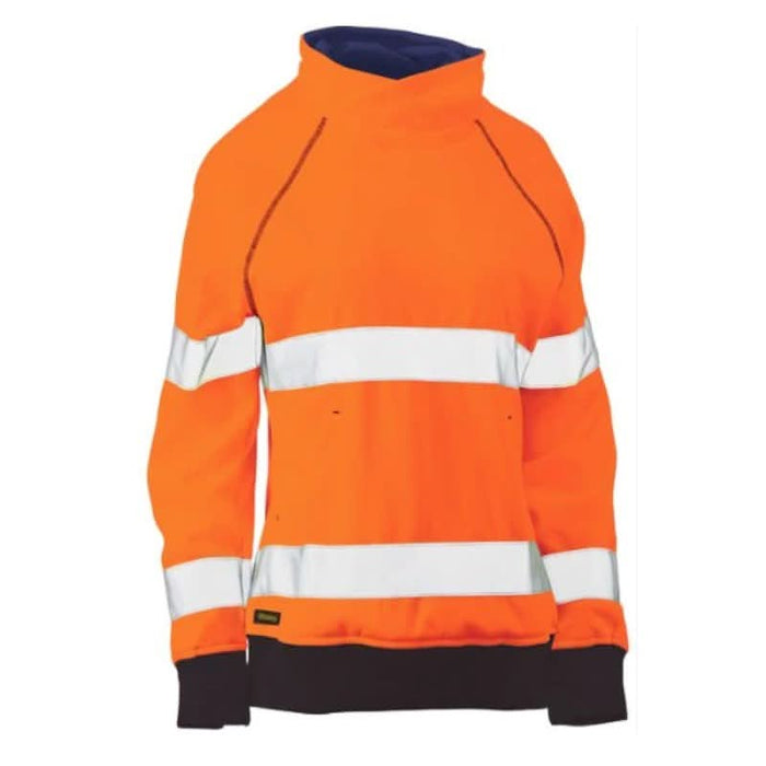 Bisley Women's 3M Reflective Taped Hi Vis Fleece Jumper