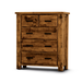 Outback Queen Bed Kit in Rustic Oak with Tallboy & Bedside Bedroom Suite - Shopica Pty Ltd