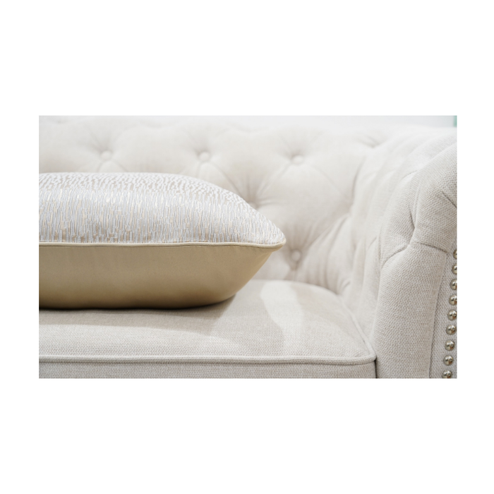 Gold And silver Cotton Modern Elegant Cushion