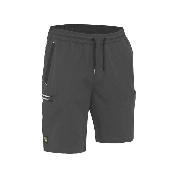 Bisley Flx & Move 4-way Stretch Elastic Waist Tradie Cargo Shorts