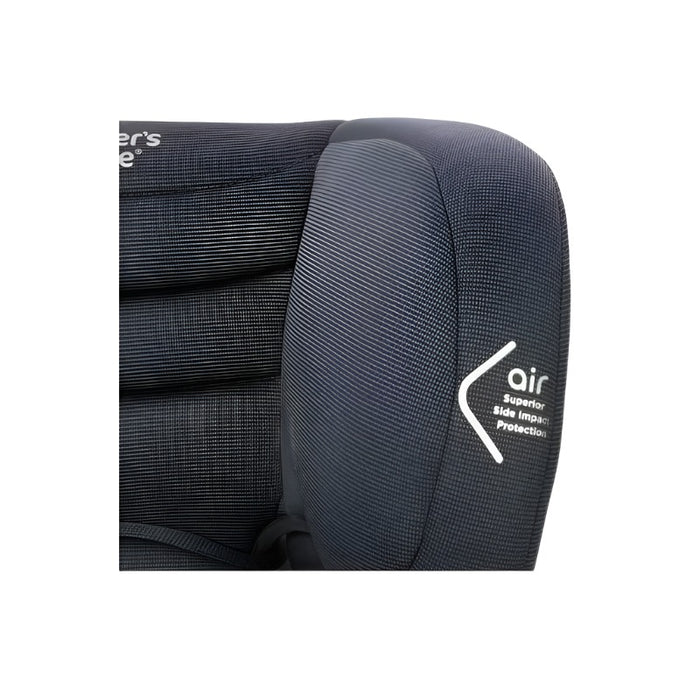 Tribe AP Black Space Booster Seat with Narrow and Streamlined Design