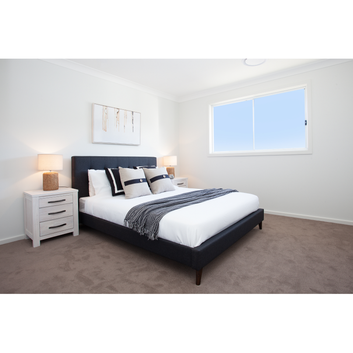 Yulara Charcoal Double Bed