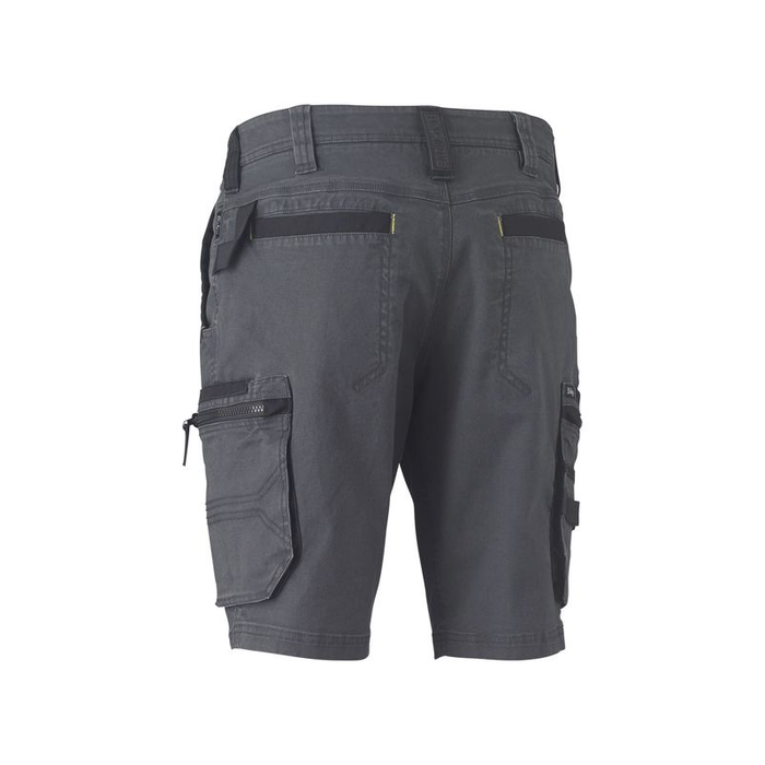 Mens Bisley Flex & Stretch Utility Zip Cargo Short