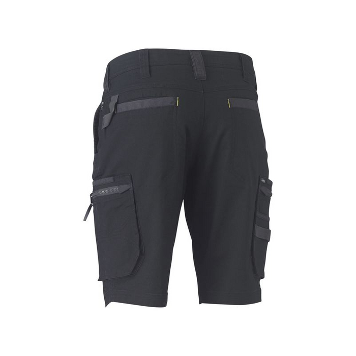 Mens Bisley Flex & Stretch Utility Zip Cargo Short