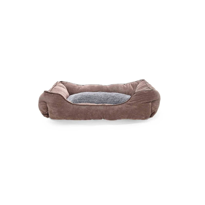 Premium Brown Soft Puppy Pet Bed - Supreme Softness Luxury Pet Bed - Shopica Pty Ltd