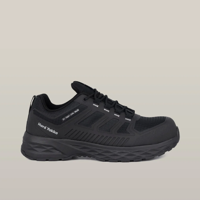 Hard Yakka X Range Low Composite Safety Toe Work Shoes Black Shopica Pty Ltd