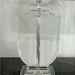 Glass Base White Shade Paris Crystal Table Lamp - Shopica Pty Ltd