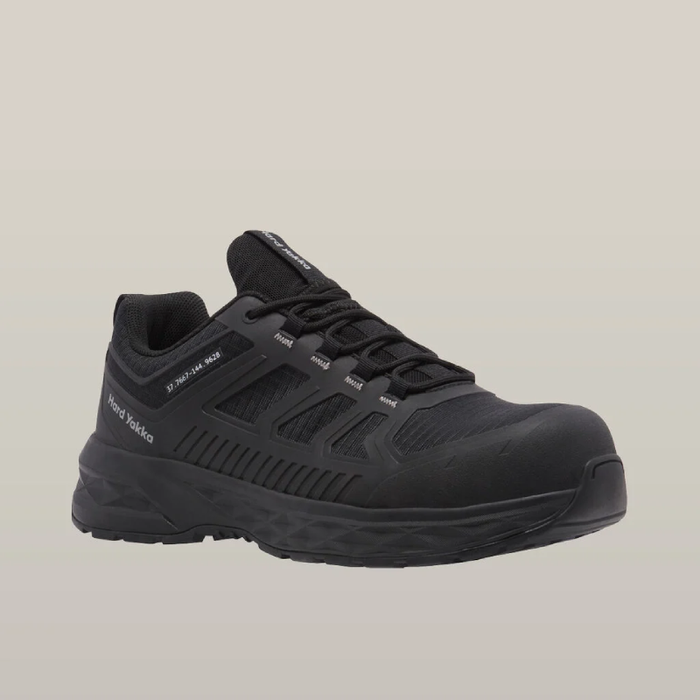 Hard Yakka X Range Low Composite Safety Toe Work Shoes Black