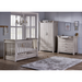 Durable and stylish Love N Care Noble Cot Ash, perfect for contemporary nursery decor