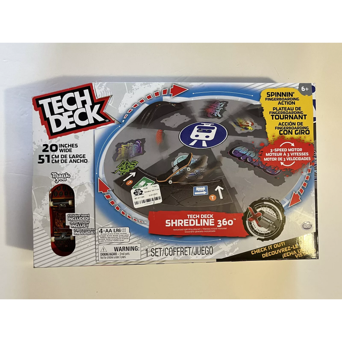 Tech Deck Shredline 360 Turntable