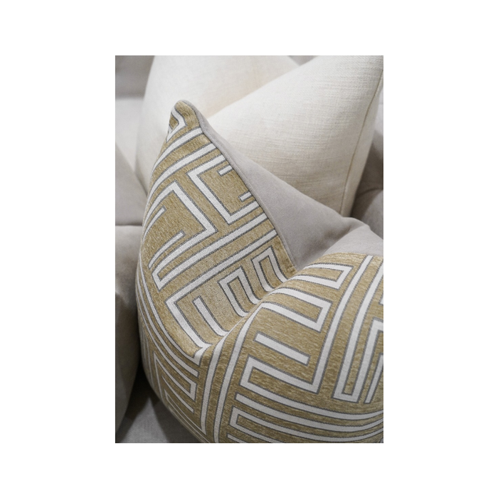 Velvet Indulgence: Woven Velvet Modern Cushion