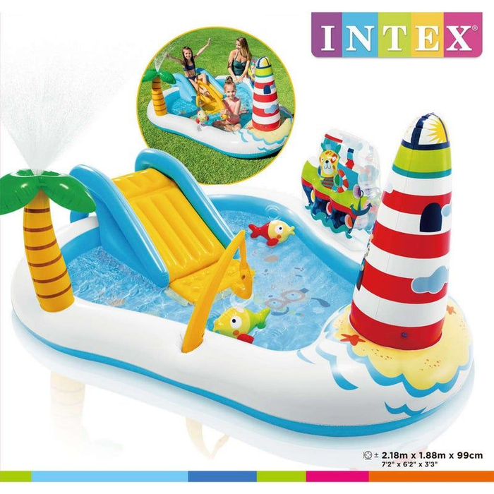 Intex Play Centre Fishing Fun Pool - Shopica Pty Ltd