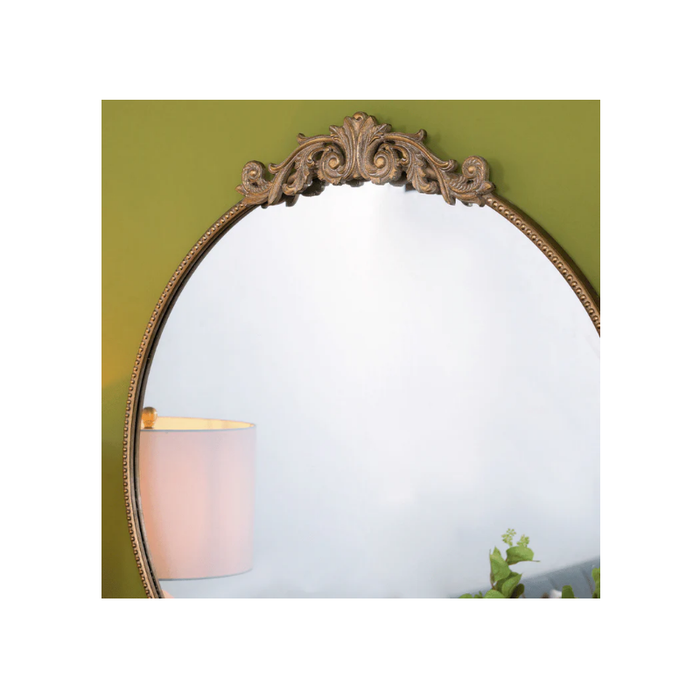 Arabella Round Gold Mirror