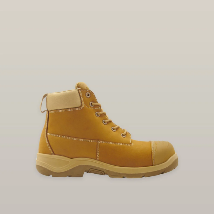 Hard Yakka Tougemaxx 6Z Steel Cap Safety Toe Work Boots Wheat