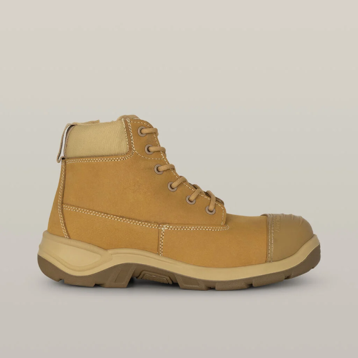 Hard Yakka Tougemaxx 6Z Steel Cap Safety Toe Work Boots Wheat