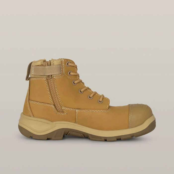 Hard Yakka Tougemaxx 6Z Steel Cap Safety Toe Work Boots Wheat