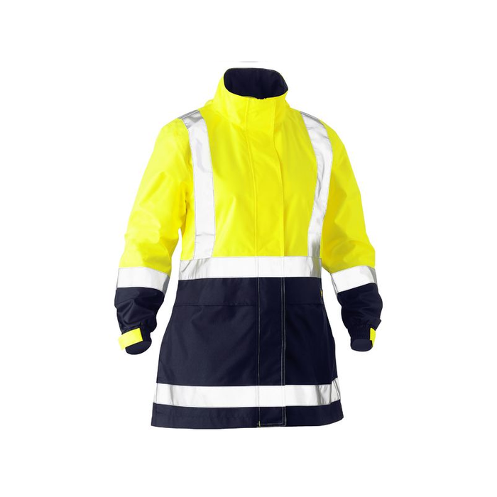 Bisley Women's H Taped Two Tone Hi Vis Day/Night Rain Jacket