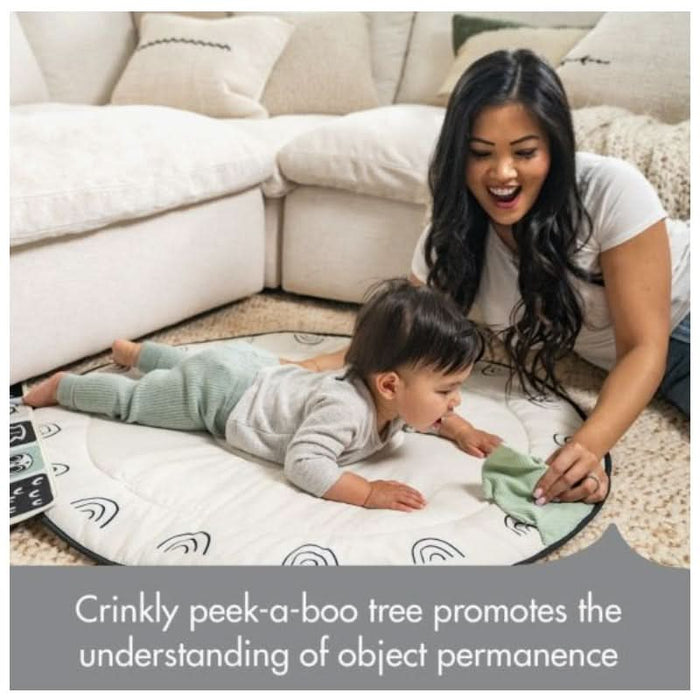 Engage your baby's senses and curiosity with built-in activities and textures.