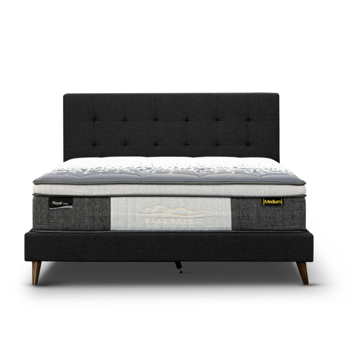 Yulara Charcoal Double Bed