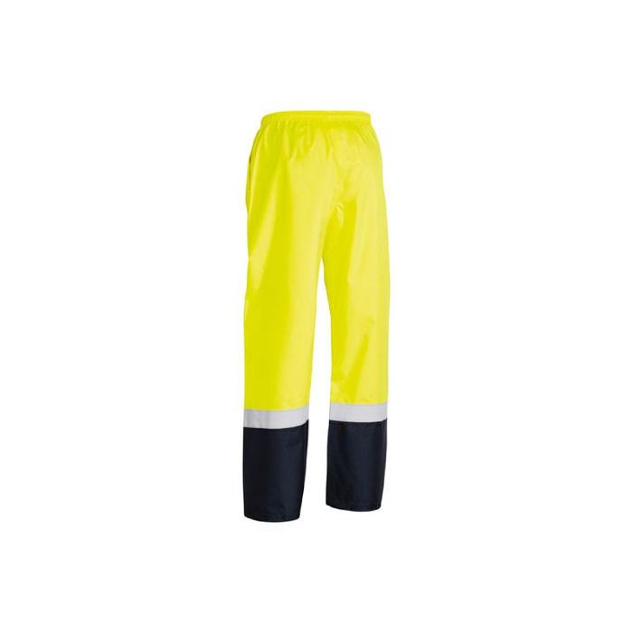 Bisley Waterproof Reflective Taped Two Tone Hi Vis Day Night Shell Rain Pants