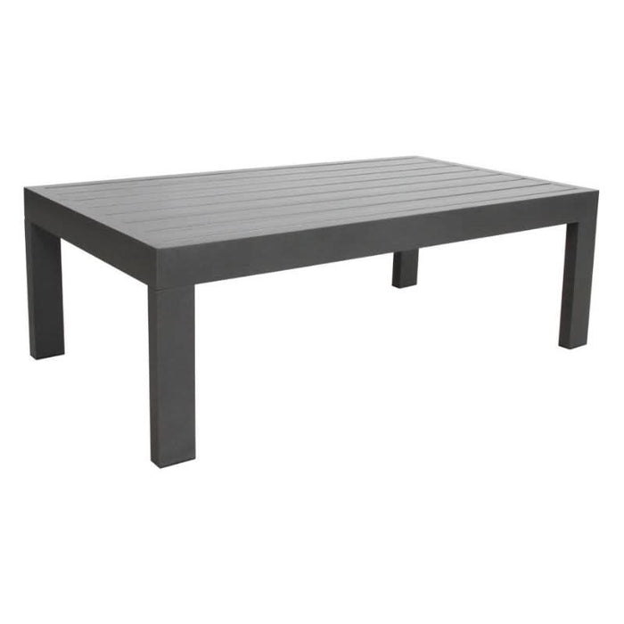 Stylish Outdoor Charcoal Coffee Table – Durable Aluminium Design