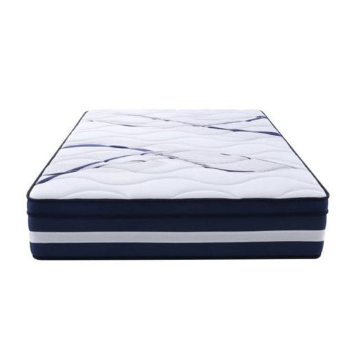 Space-Saving White Double Mattress - Noble Slumber Firm Comfort