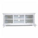 Elegant Brushed White Coastal Breeze TV Unit with Spacious Storage