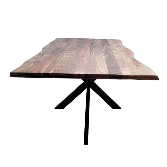 Elegant Elba Masterwork Table in Natural Finish for Contemporary Dining Rooms