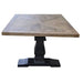 Sophisticated Grand Velino Dining Table Featuring Artisan-Crafted Oak Top