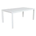 Expandable Icaria White Outdoor Dining Table Perfect for Spacious Entertaining