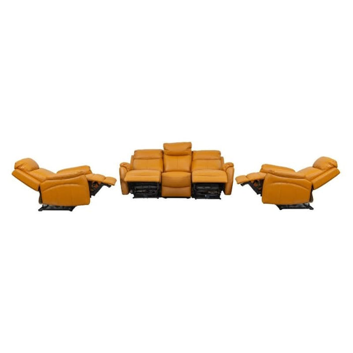 Elegant Tangerine Camden Luxe Electric Recliner Lounge for Modern Homes