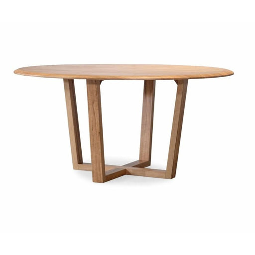 Elegant Galway Marri Wood Round Table - Perfect for Cozy Dining Spaces