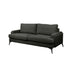 Chic Barclay 3-Seater Couch in Luxurious Deep Grey Polyester Upholstery