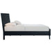 Ella Queen Bed: Where Elegance Slumbers in Brushed Black