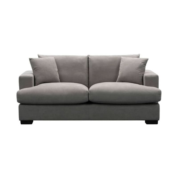 Luxurious Light Grey Hastings Fab Elegance 2-Seater Comfort Lounge