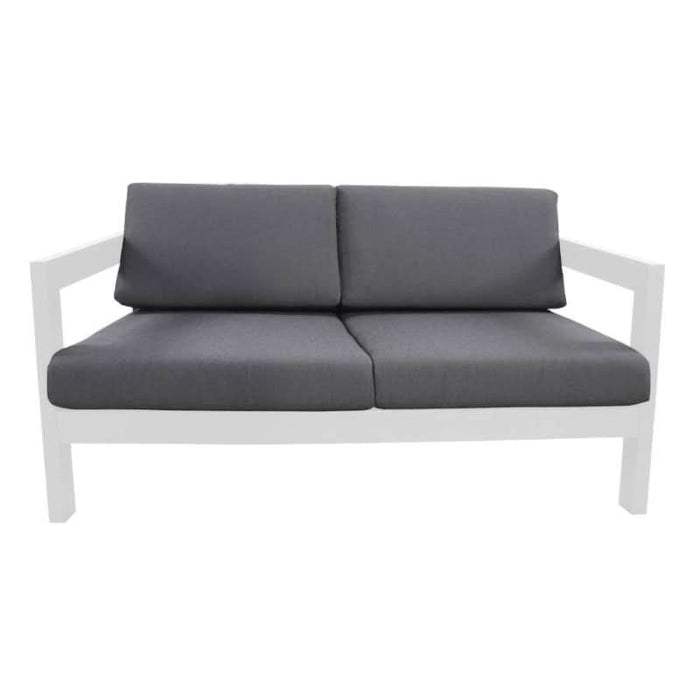 Haven White/Dark Grey 2-Seater Artemis Outdoor Sofa