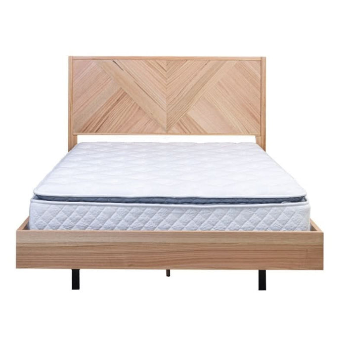 Natural Messmate Timber King Bed in Alpine Majesty Style