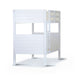 Stylish Children's White Bunk Bed with Shaker Design Details by Welling