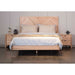 Elegant Alpine Majesty Queen Bed Crafted in Natural Messmate Timber