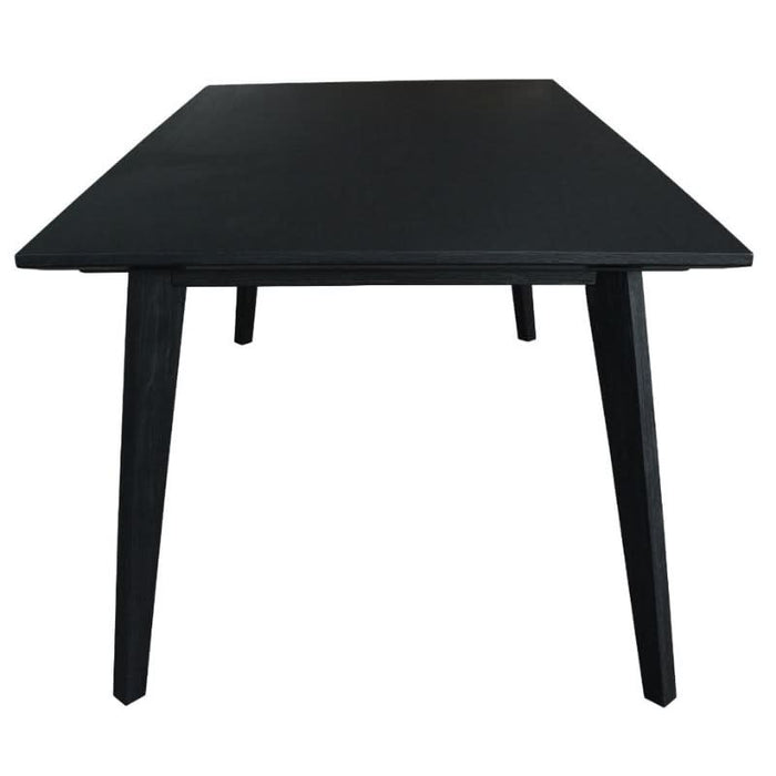 Sophisticated Brushed Black Ella Table for Elegant Dining Rooms