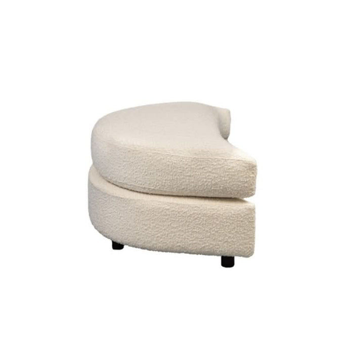 Orlando Retreat Snow Ottoman – Add a Touch of Elegance and Comfort to Your Home