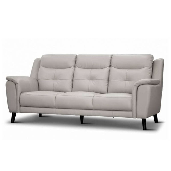 Chic Georgia 3-seater Lounge in Silver, embodying tranquility and refined taste