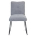 Comfortable and stylish Bear Fab dining chair in sophisticated grey